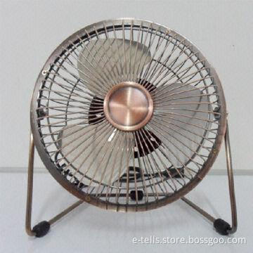 4-inch Coppering USB Fan